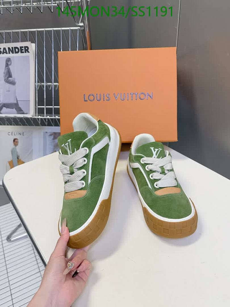 LV-Men shoes Code: SS1191 $: 145USD