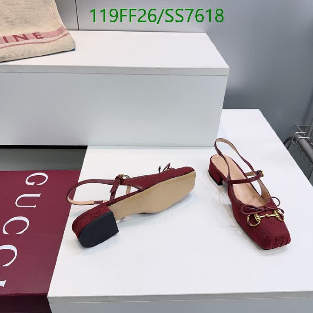 Gucci-Women Shoes Code: SS7618 $: 119USD