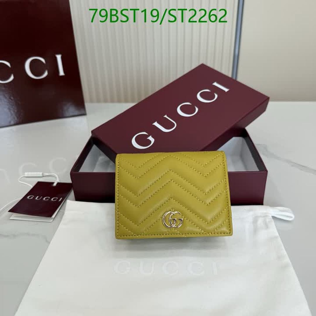 Gucci-Wallet Mirror Quality Code: ST2262 $: 79USD