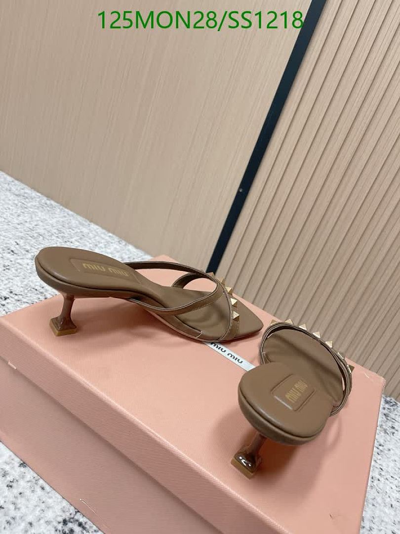 Miu Miu-Women Shoes Code: SS1218 $: 125USD