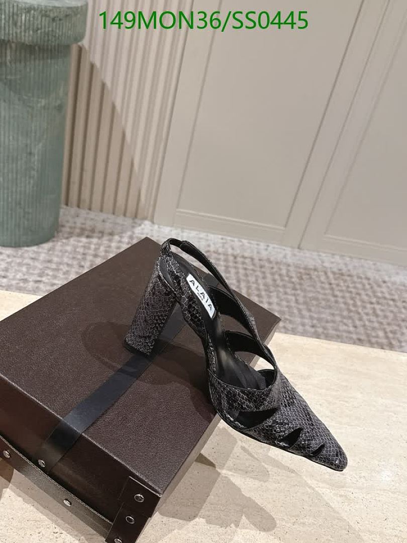 Alaia-Women Shoes Code: SS0445 $: 149USD