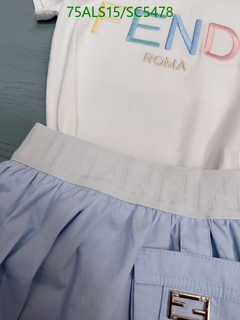 Fendi-Kids clothing Code: SC5478 $: 75USD