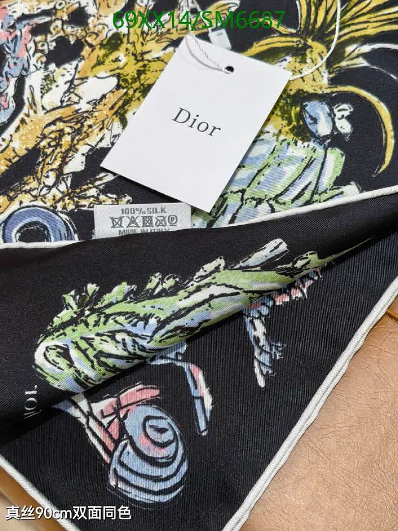 Dior-Scarf Code: SM6687 $: 69USD