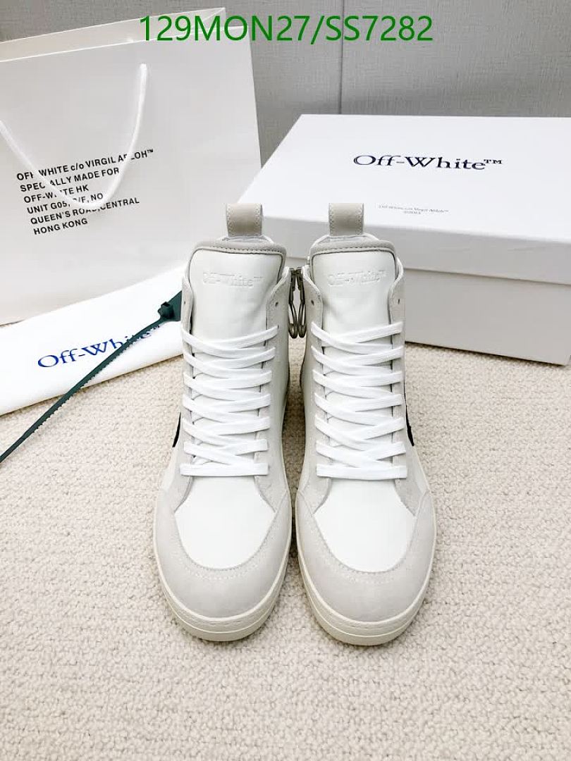 Off-White-Men shoes Code: SS7282 $: 129USD