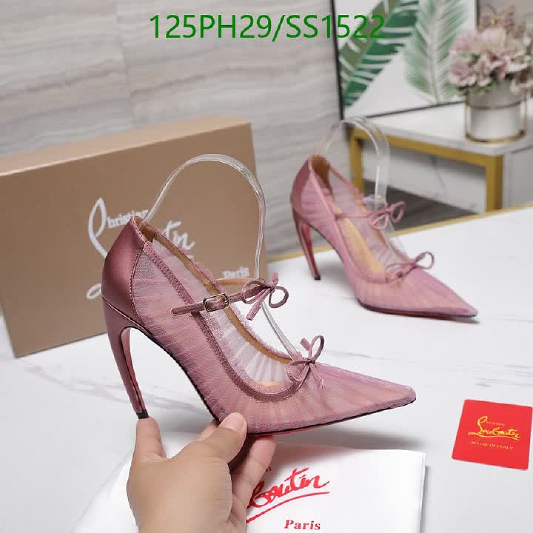 Christian Louboutin-Women Shoes Code: SS1522 $: 125USD