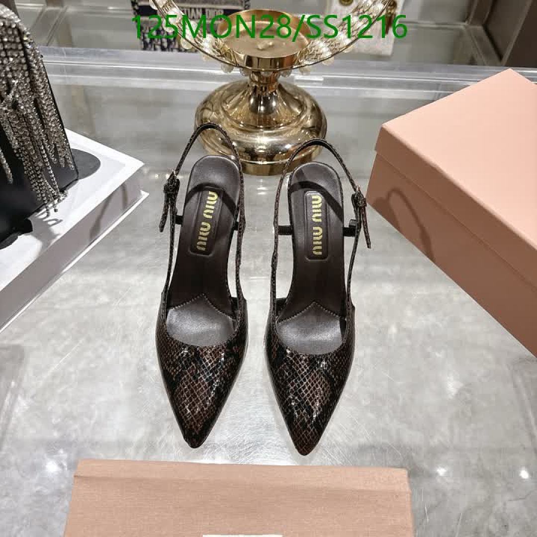 Miu Miu-Women Shoes Code: SS1216 $: 125USD