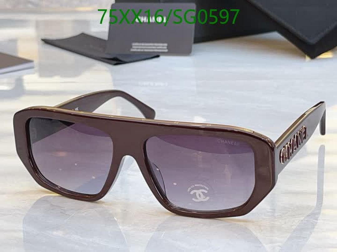 Chanel-Glasses Code: SG0597 $: 75USD