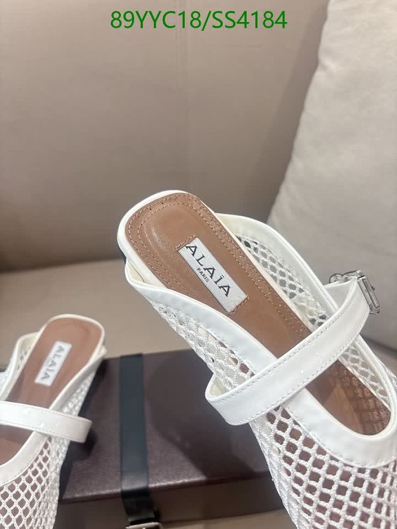 Alaia-Women Shoes Code: SS4184 $: 89USD