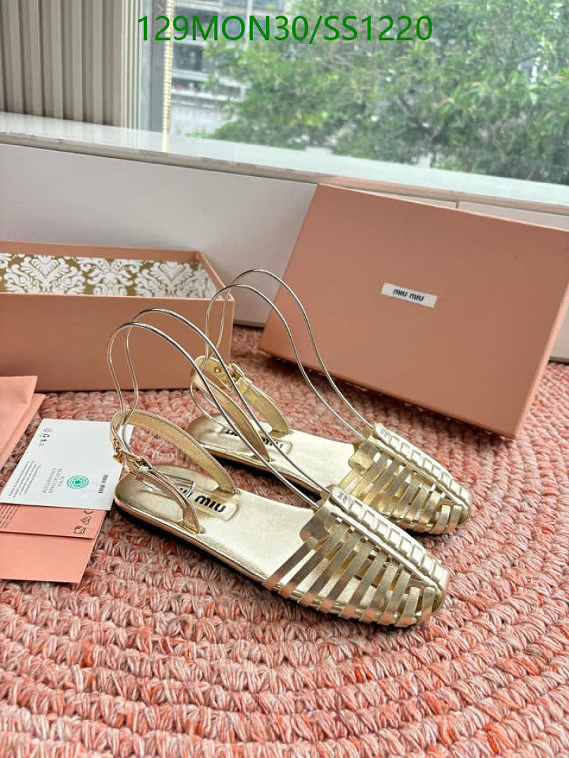 Miu Miu-Women Shoes Code: SS1220 $: 129USD