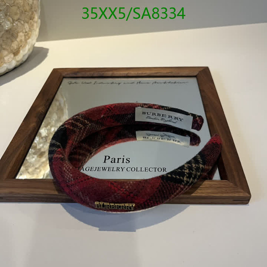 Burberry-Headband Code: SA8334 $: 35USD