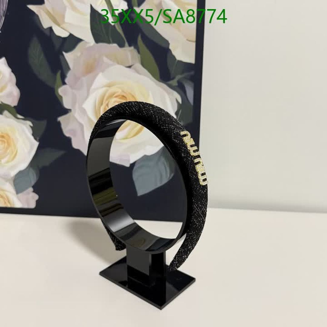 MIU MIU-Headband Code: SA8774 $: 35USD
