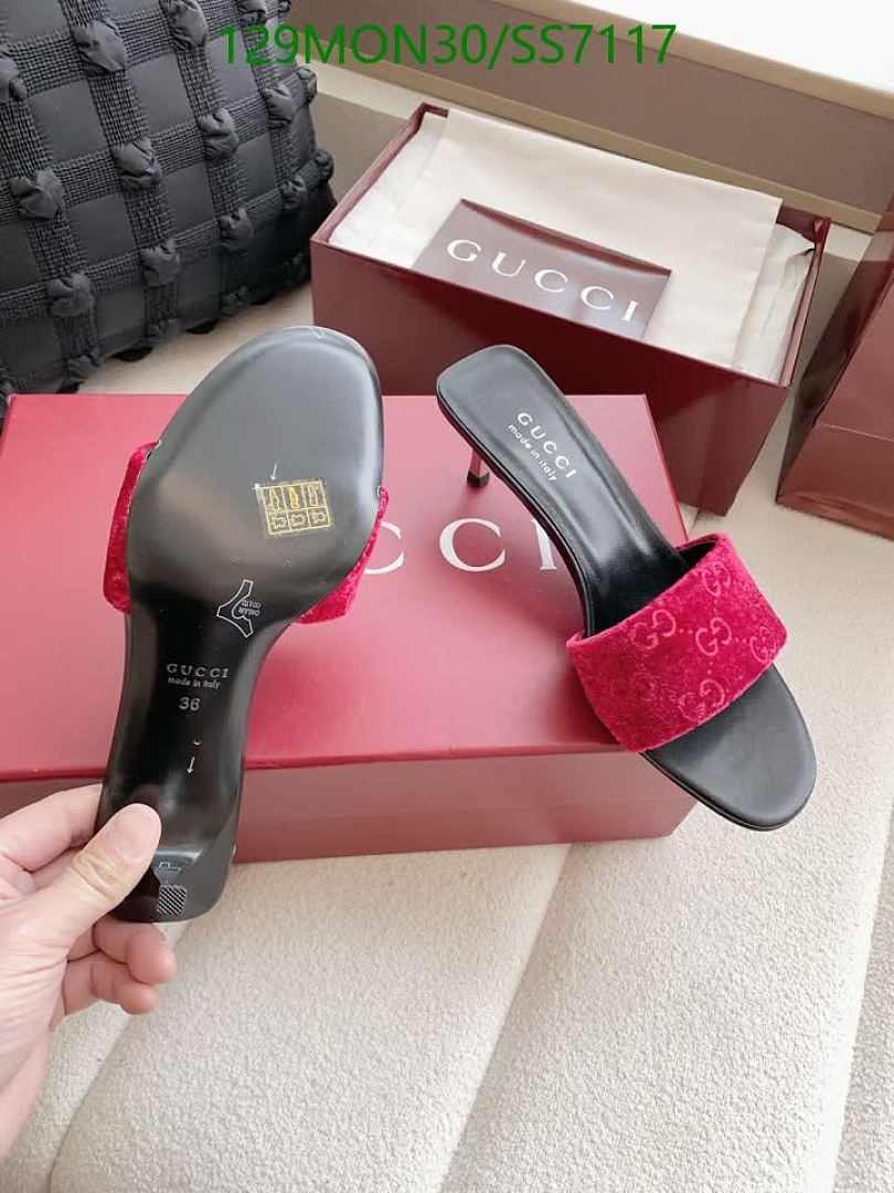 Gucci-Women Shoes Code: SS7117 $: 129USD