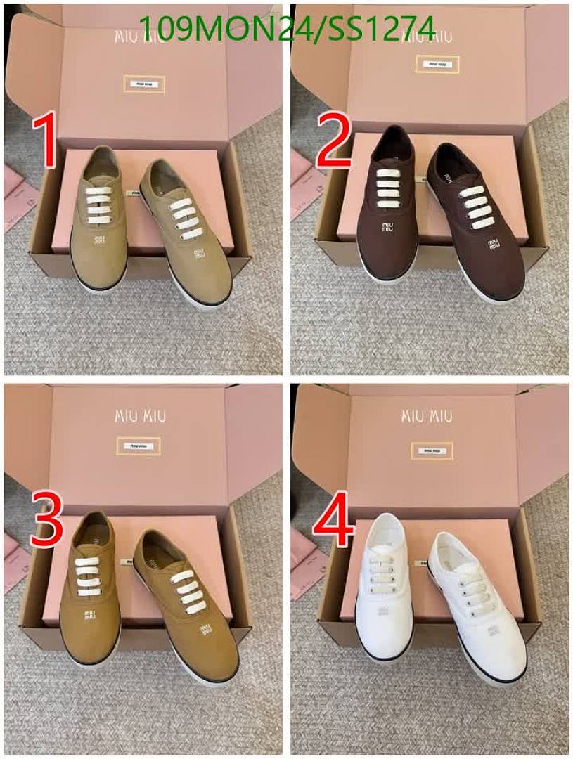 Miu Miu-Women Shoes Code: SS1274 $: 109USD