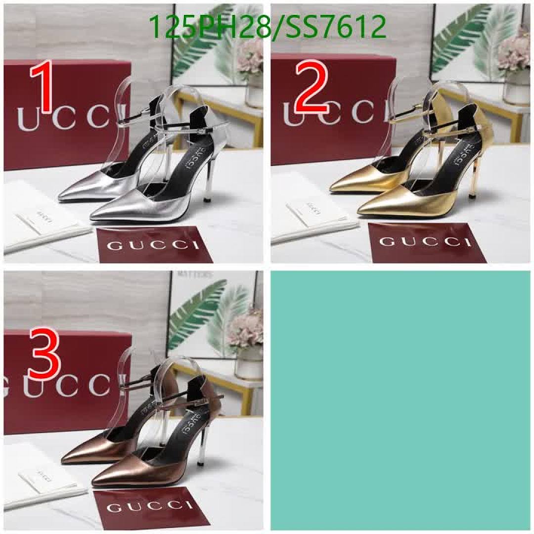 Gucci-Women Shoes Code: SS7612 $: 125USD
