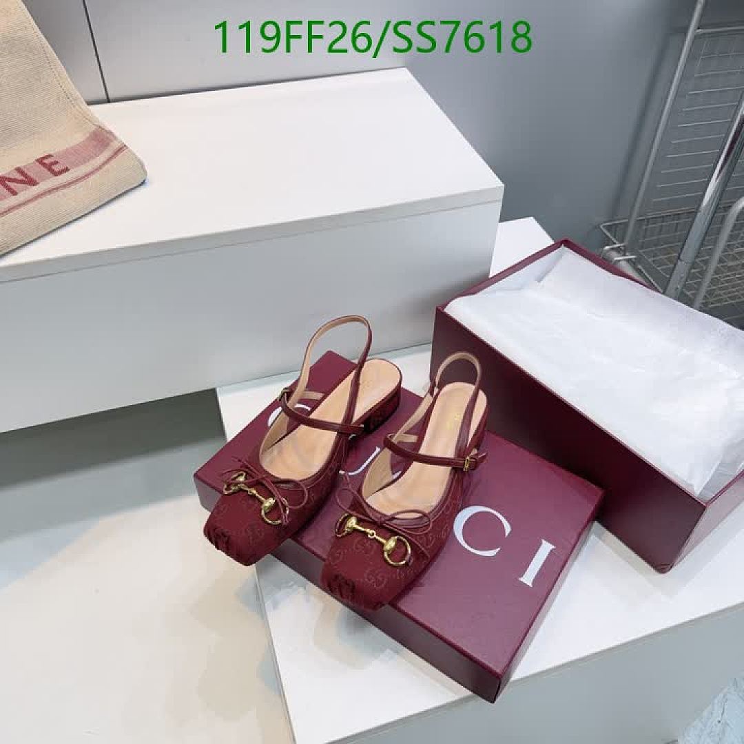 Gucci-Women Shoes Code: SS7618 $: 119USD