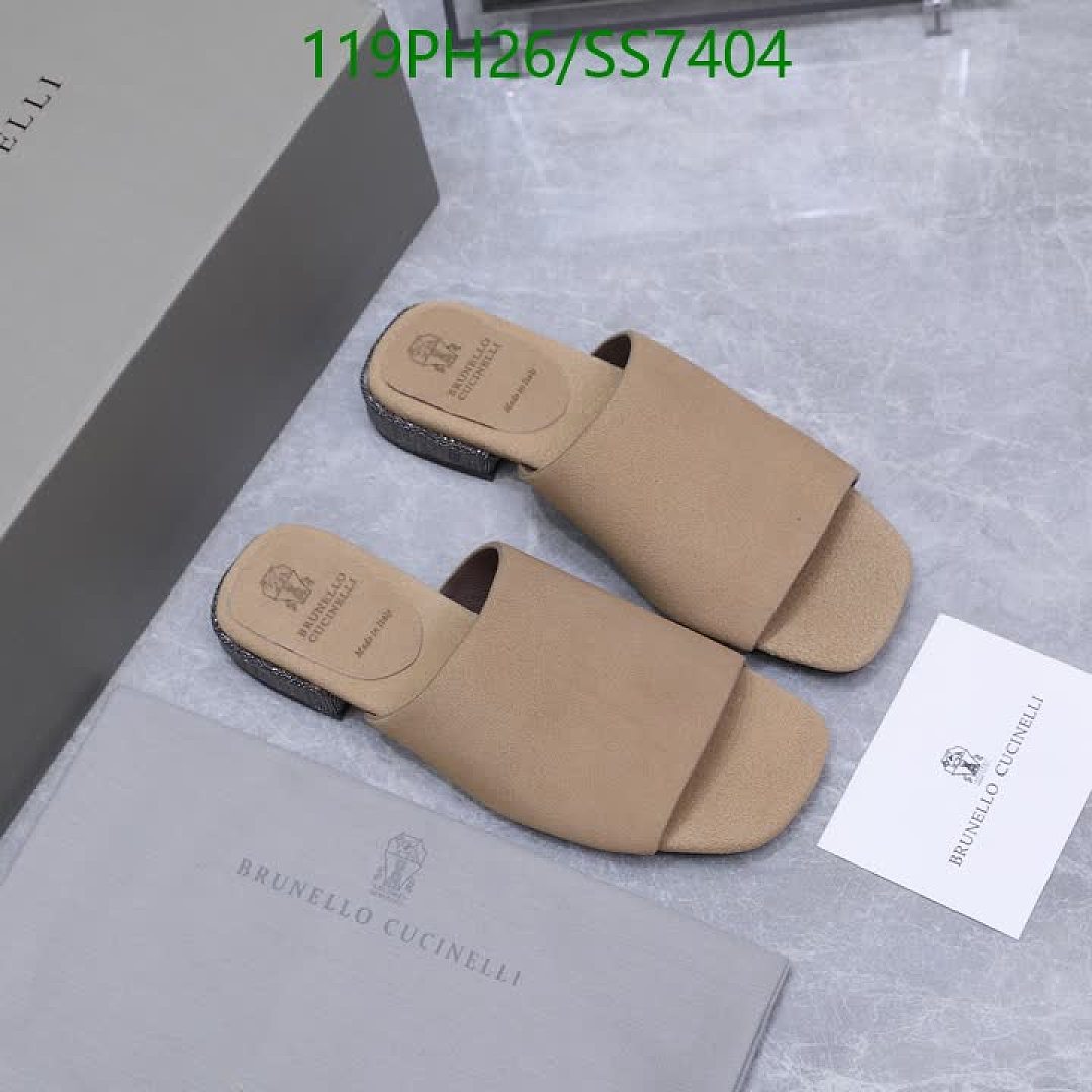 Brunello Cucinelli-Women Shoes Code: SS7404 $: 119USD