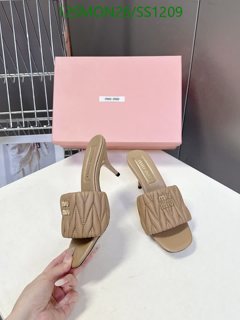 Miu Miu-Women Shoes Code: SS1209 $: 125USD