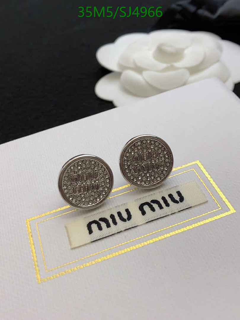 Miu Miu-Jewelry Code: SJ4966 $: 35USD