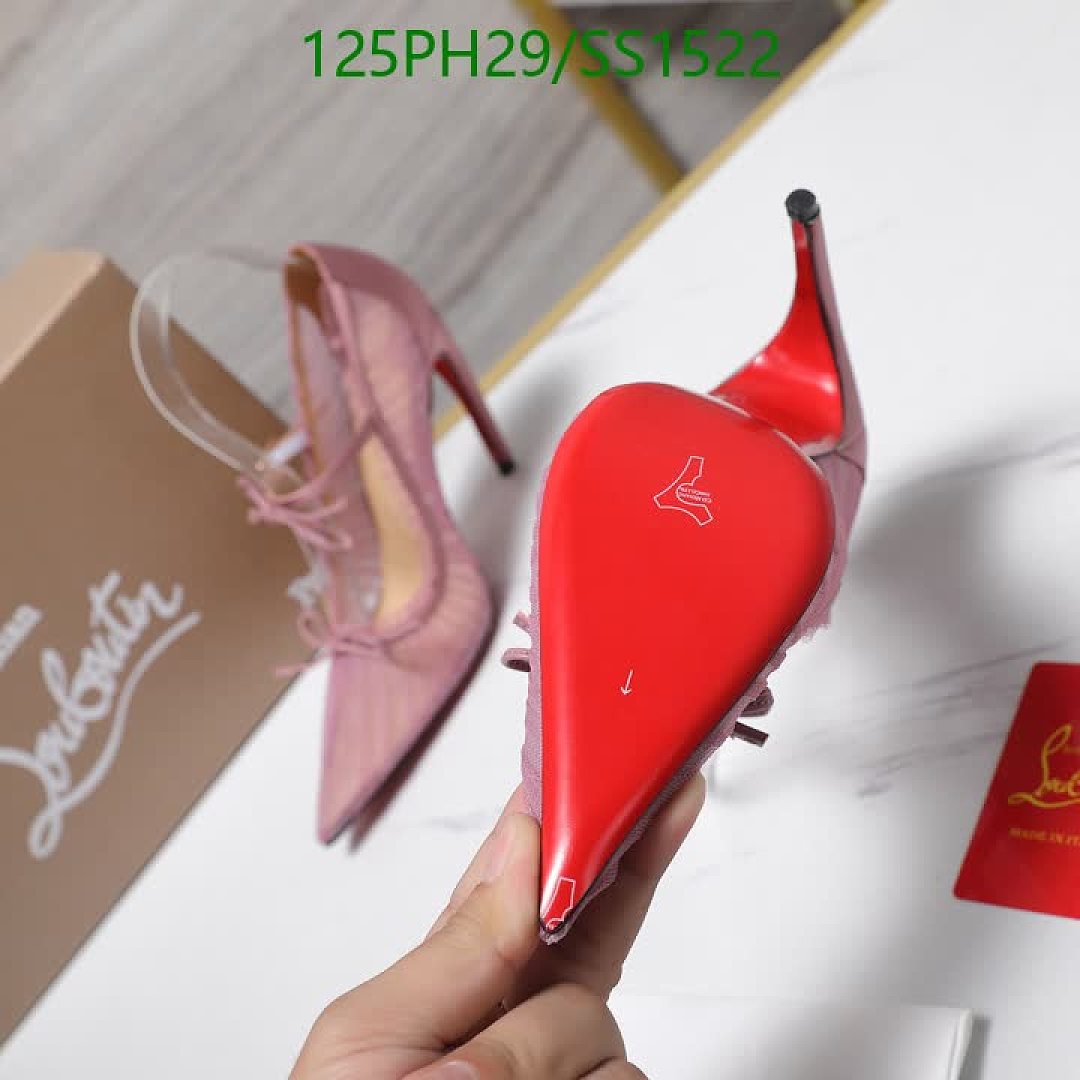 Christian Louboutin-Women Shoes Code: SS1522 $: 125USD
