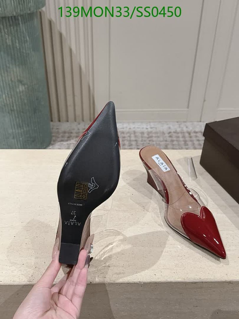 Alaia-Women Shoes Code: SS0450 $: 139USD