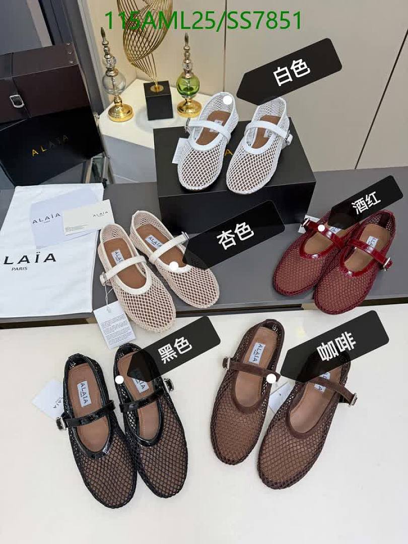 Alaia-Women Shoes Code: SS7851 $: 115USD