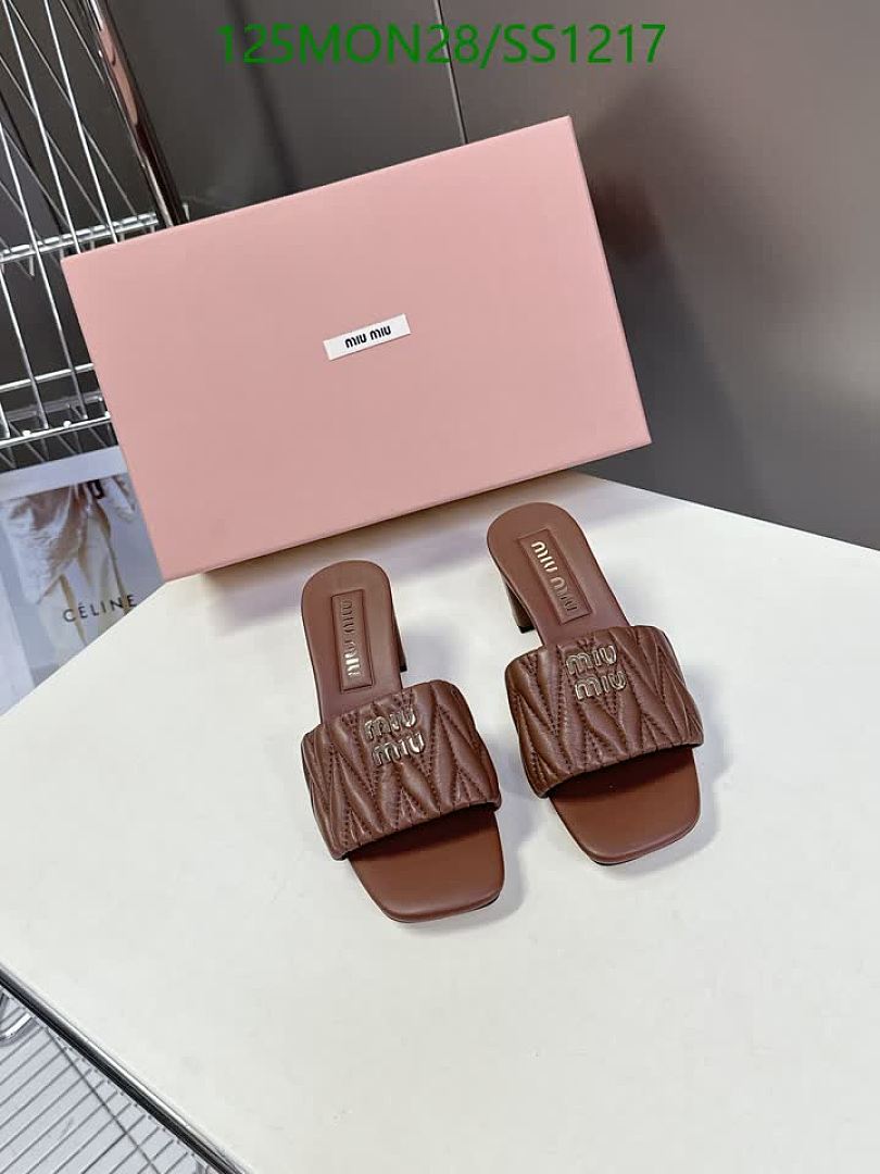 Miu Miu-Women Shoes Code: SS1217 $: 125USD