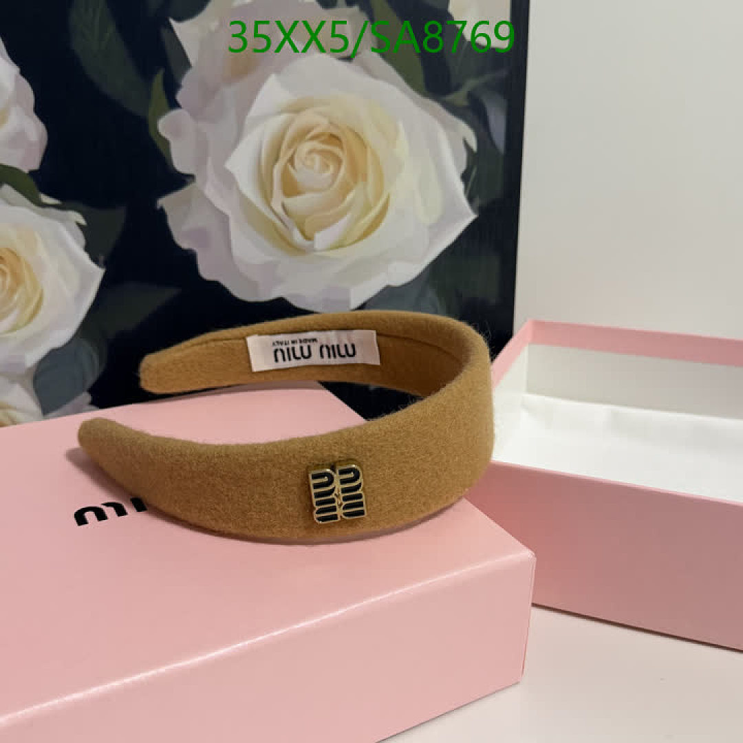 MIU MIU-Headband Code: SA8769 $: 35USD