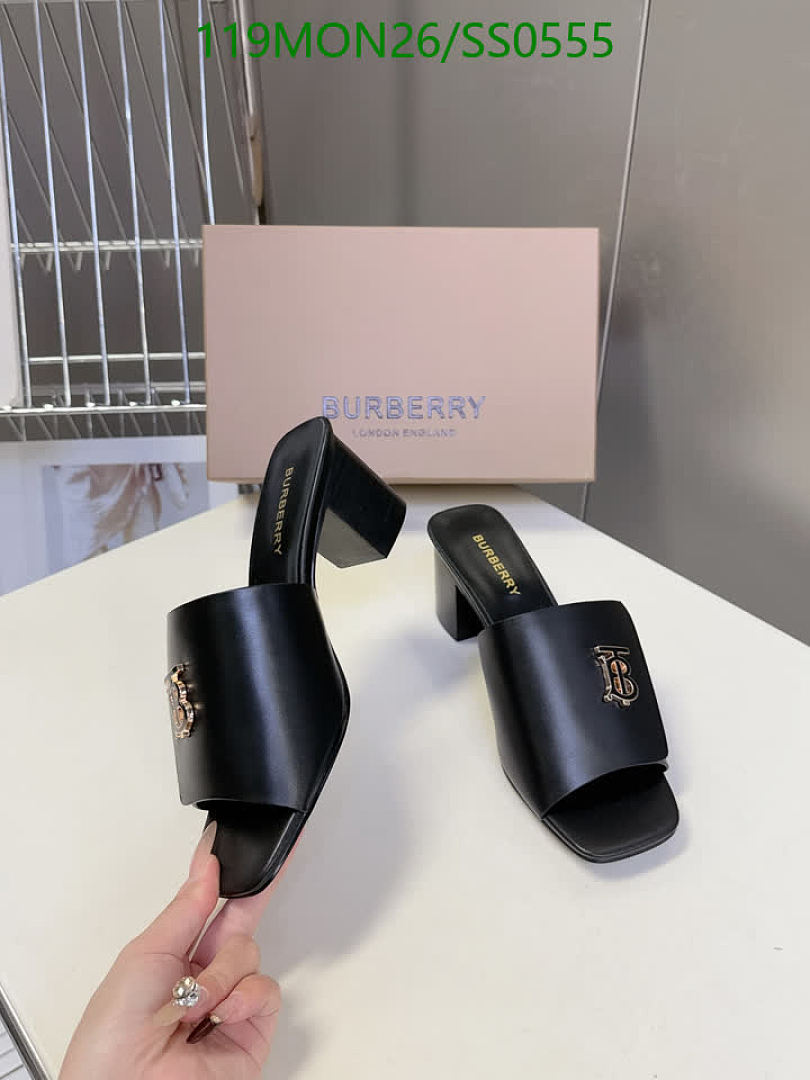 Burberry-Women Shoes Code: SS0555 $: 119USD