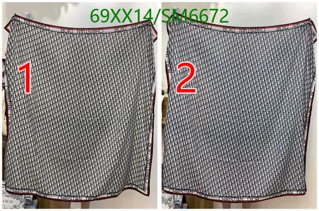 Dior-Scarf Code: SM6672 $: 69USD
