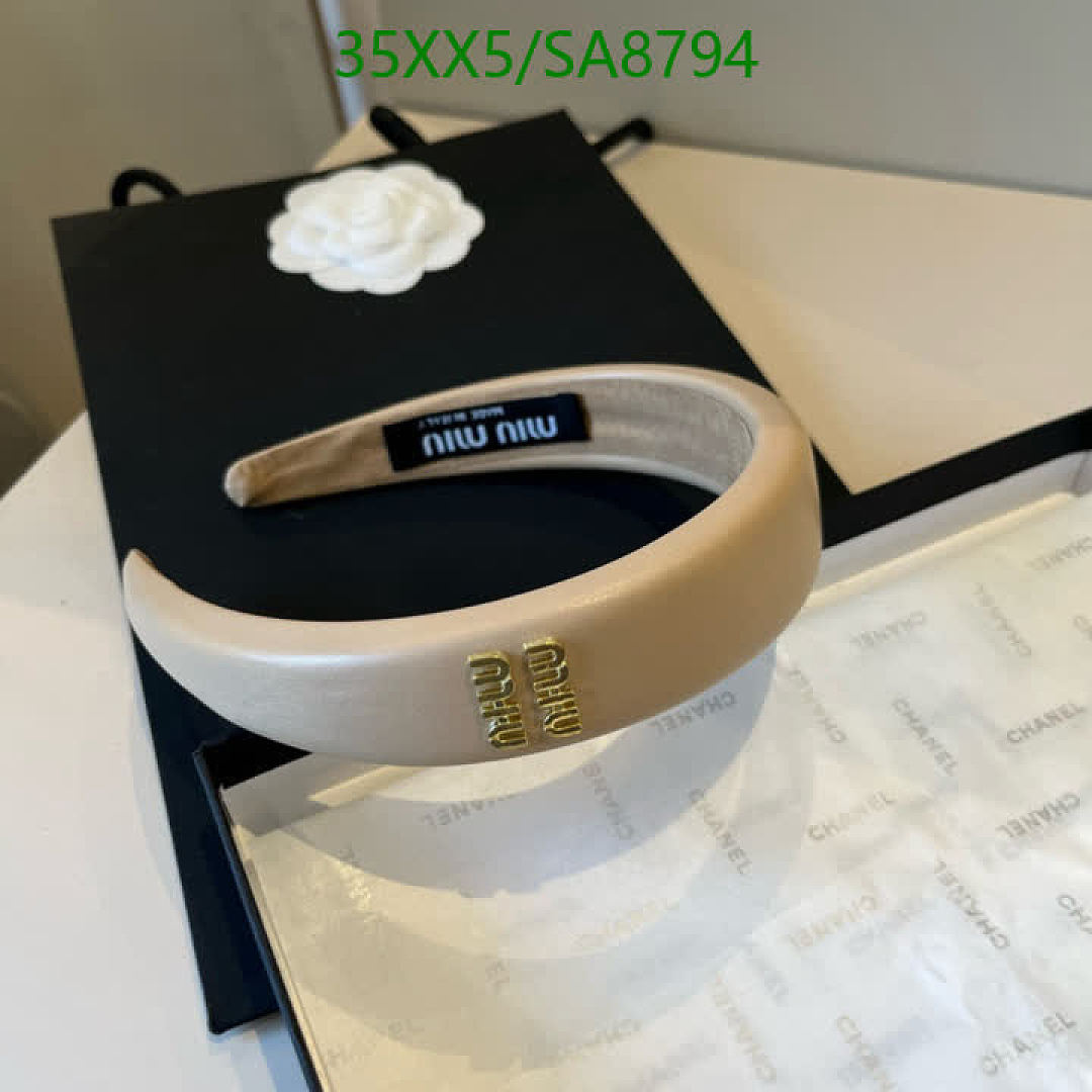 MIU MIU-Headband Code: SA8794 $: 35USD