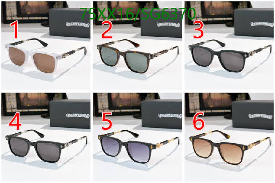 Chrome Hearts-Glasses Code: SG6370 $: 75USD