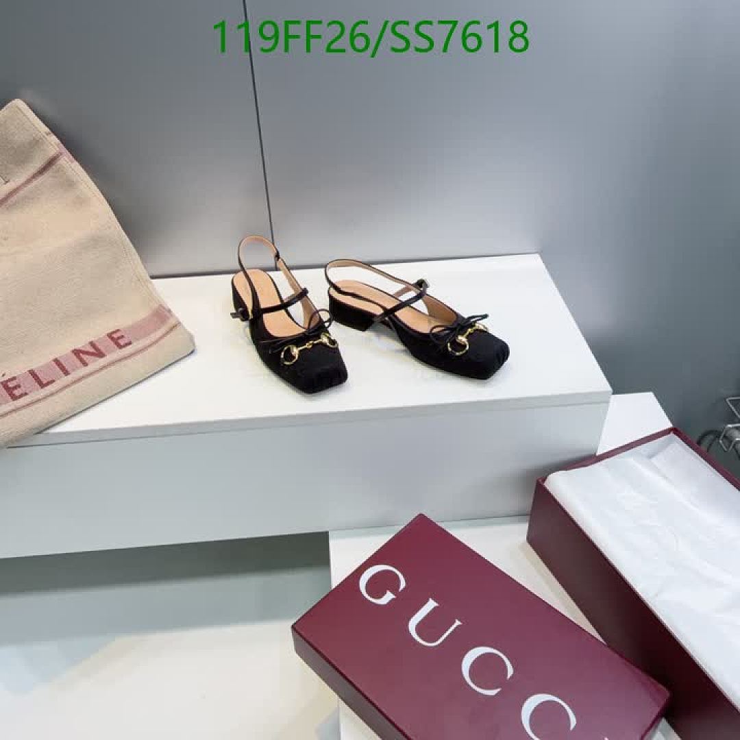 Gucci-Women Shoes Code: SS7618 $: 119USD