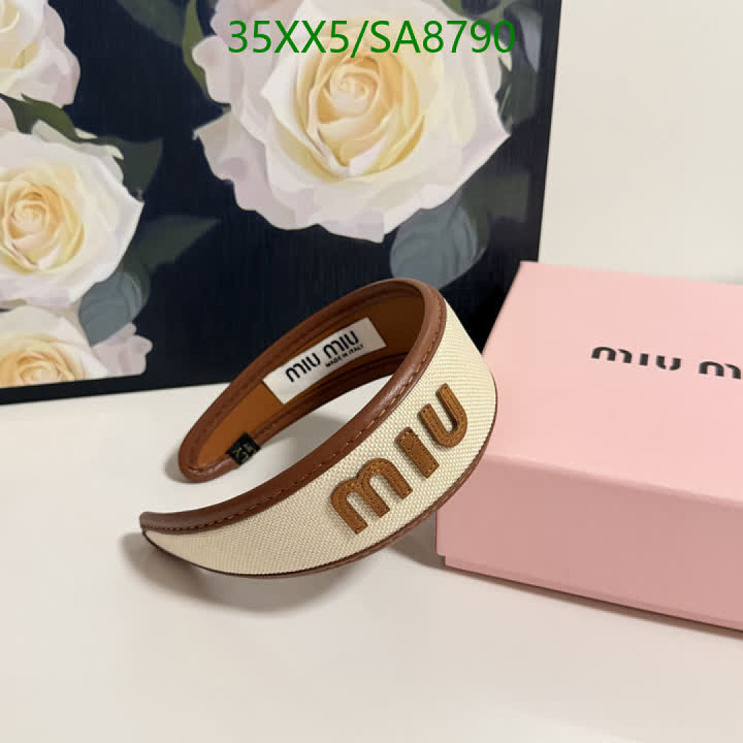 MIU MIU-Headband Code: SA8790 $: 35USD