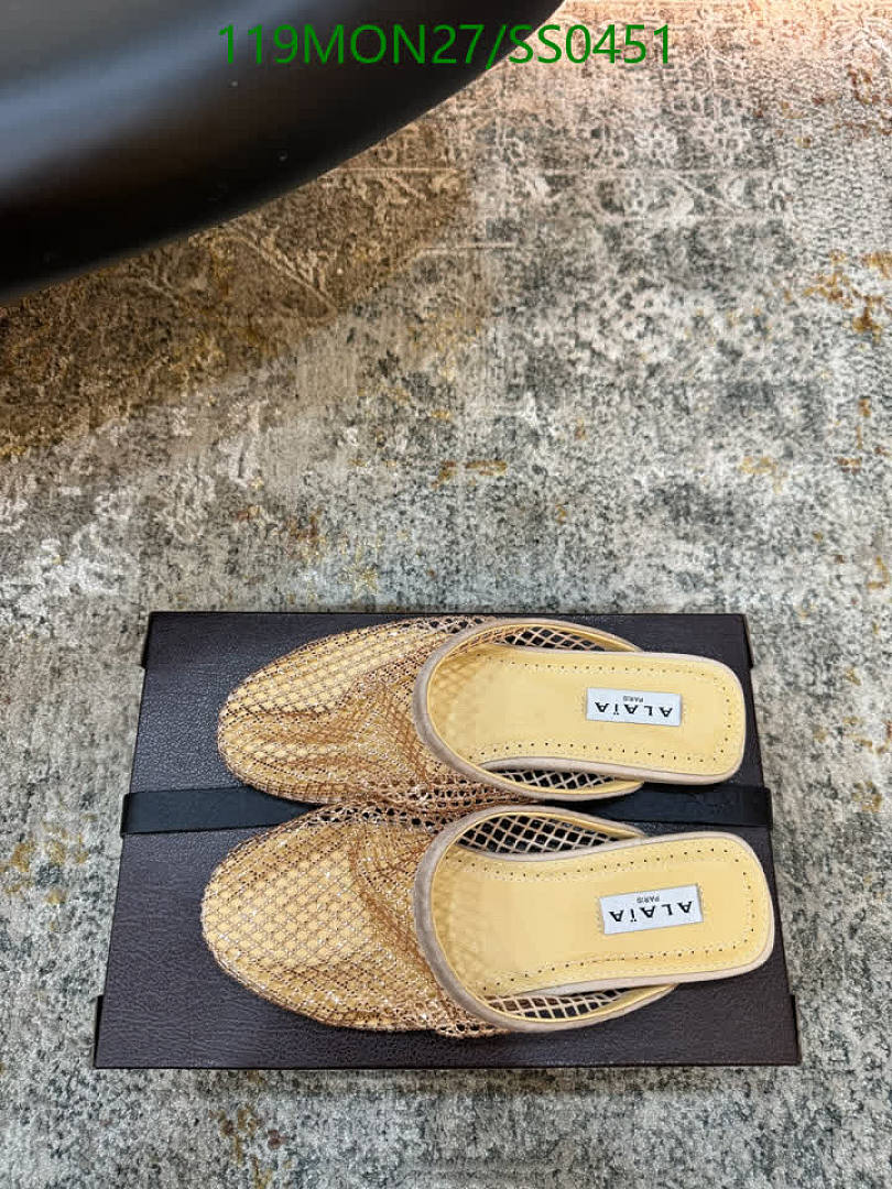 Alaia-Women Shoes Code: SS0451 $: 119USD