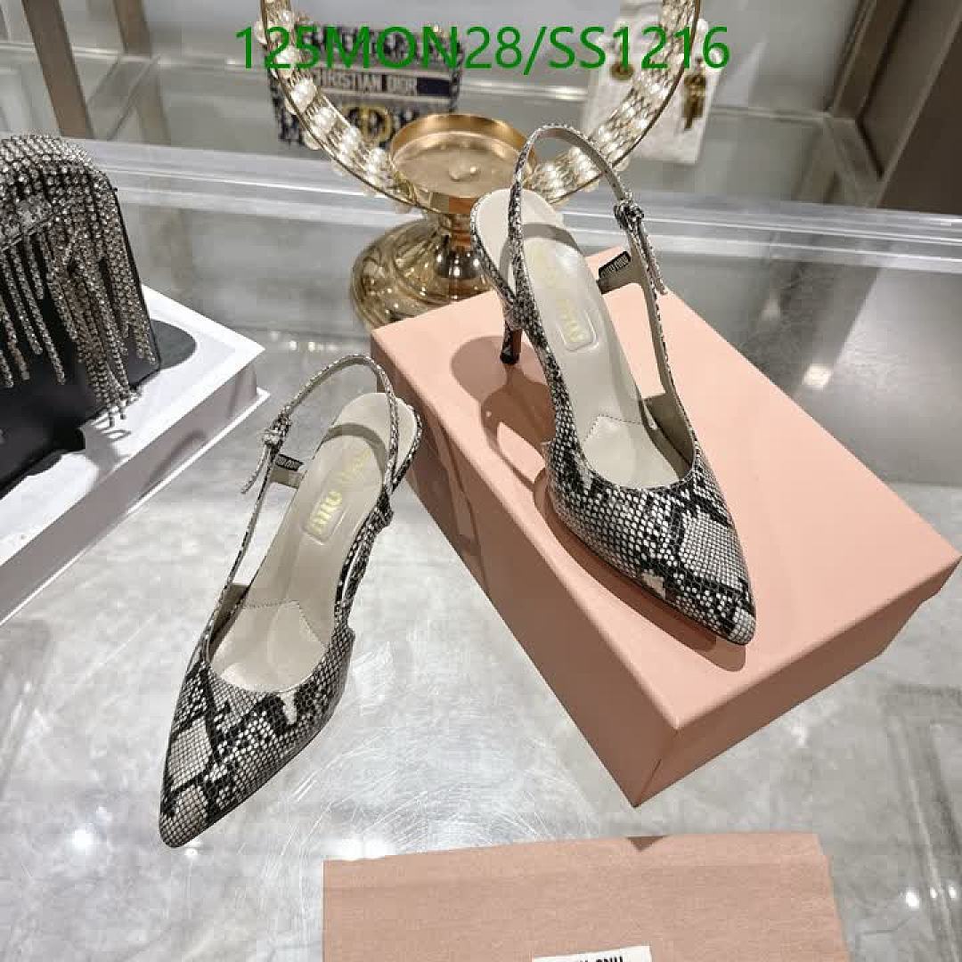 Miu Miu-Women Shoes Code: SS1216 $: 125USD