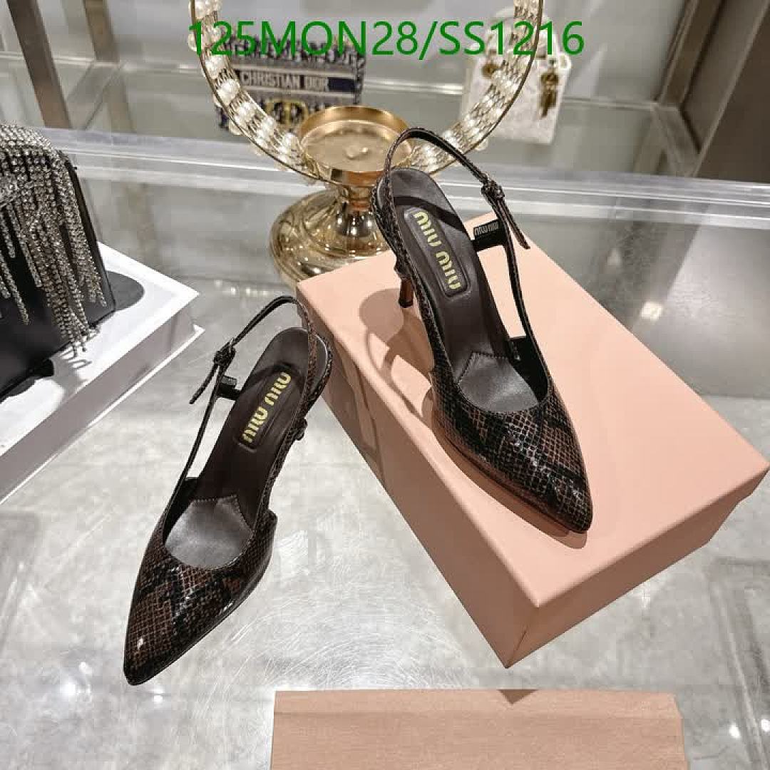 Miu Miu-Women Shoes Code: SS1216 $: 125USD