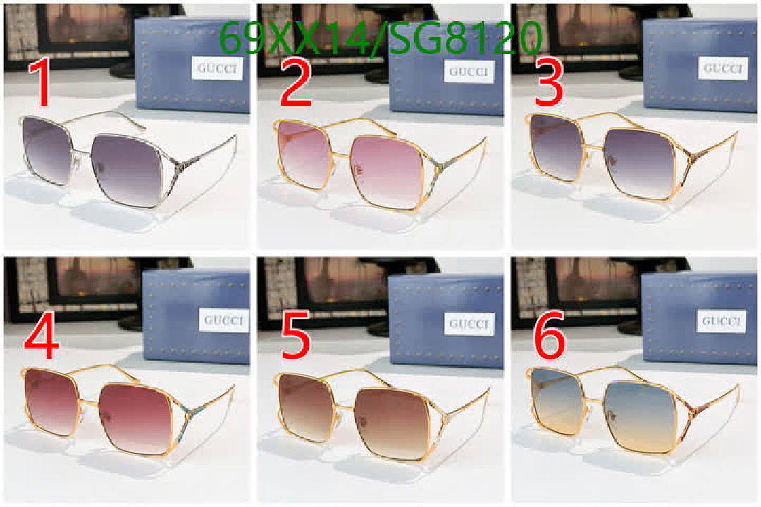 Gucci-Glasses Code: SG8120 $: 69USD