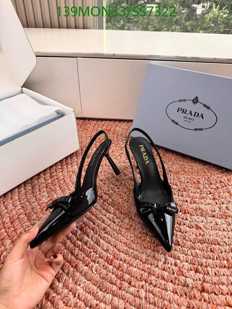 Prada-Women Shoes Code: SS7322 $: 139USD