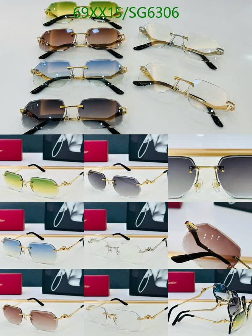 Cartier-Glasses Code: SG6306 $: 69USD