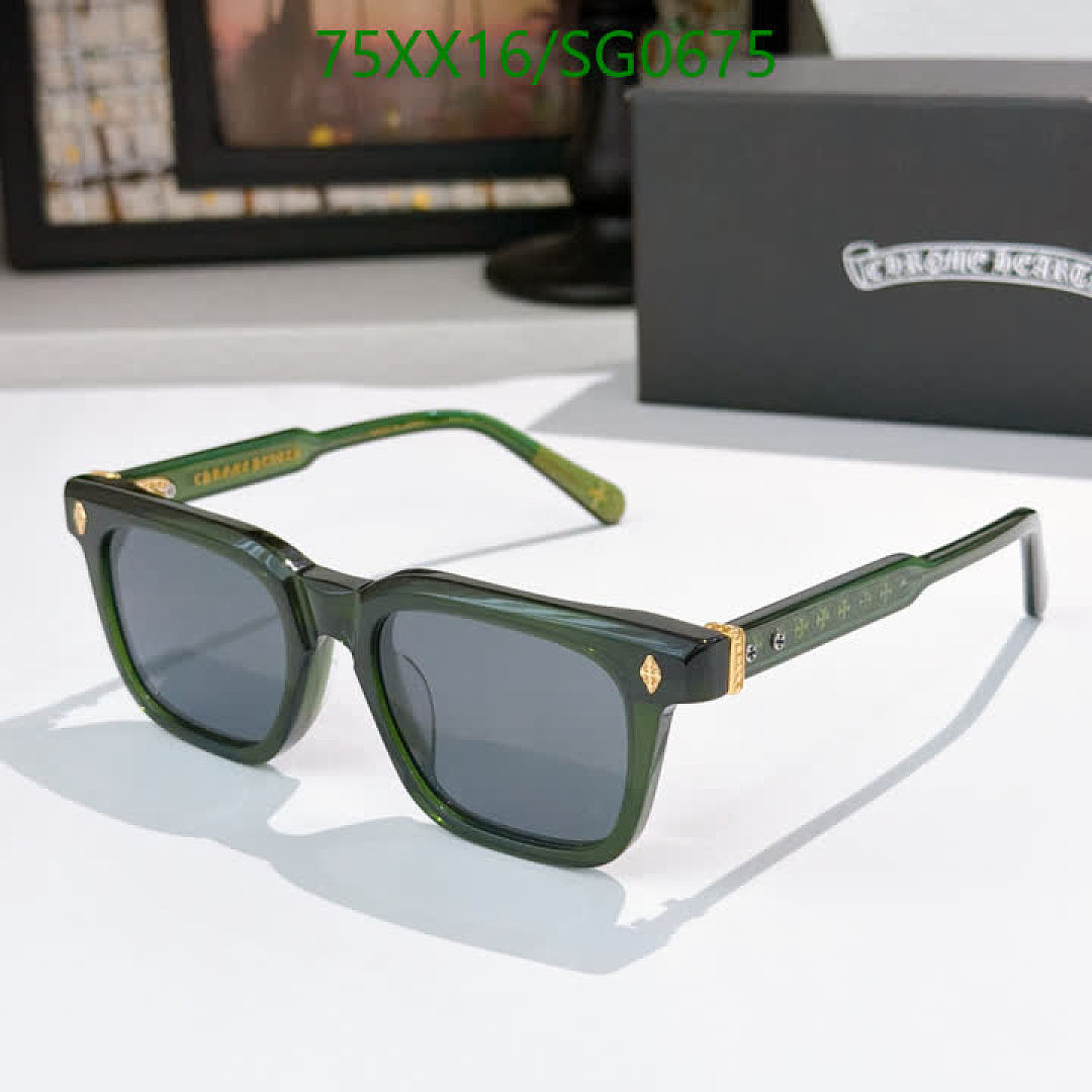 Chrome Hearts-Glasses Code: SG0675 $: 75USD