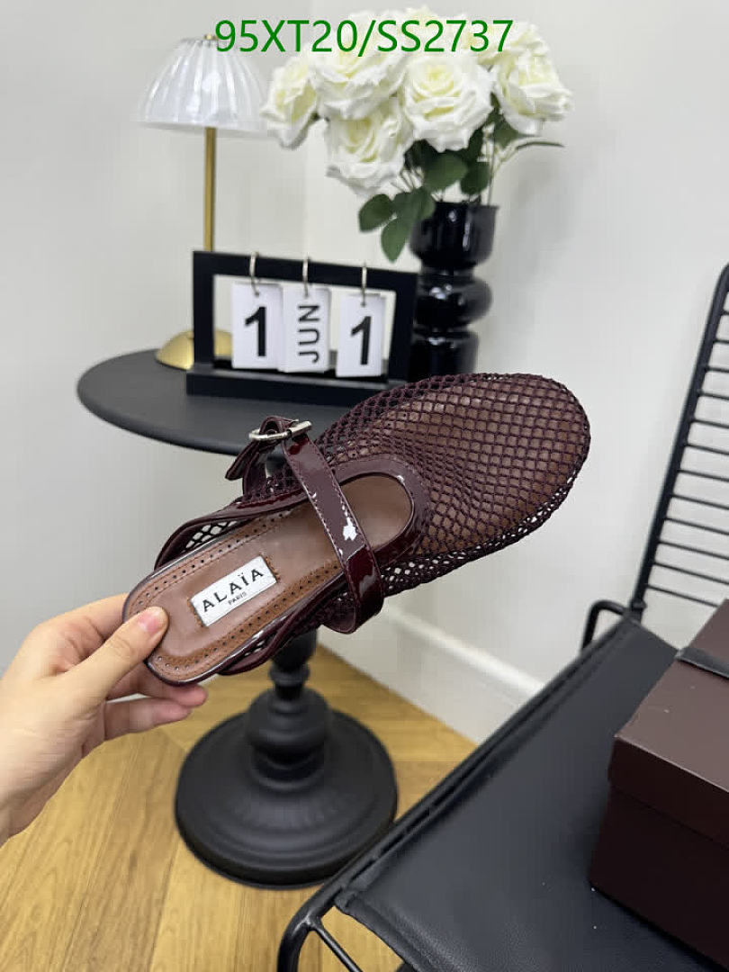 Alaia-Women Shoes Code: SS2737 $: 95USD