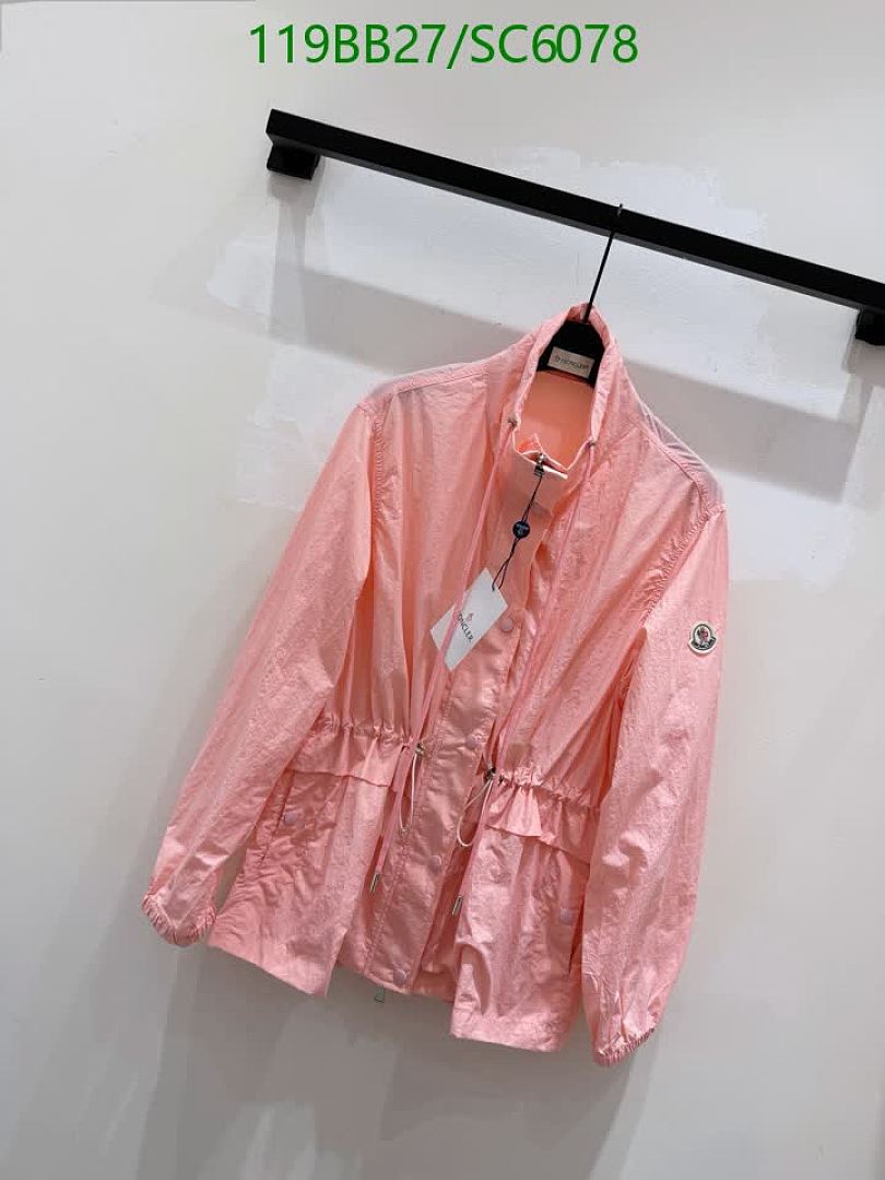 Moncler-Clothing Code: SC6078 $: 119USD