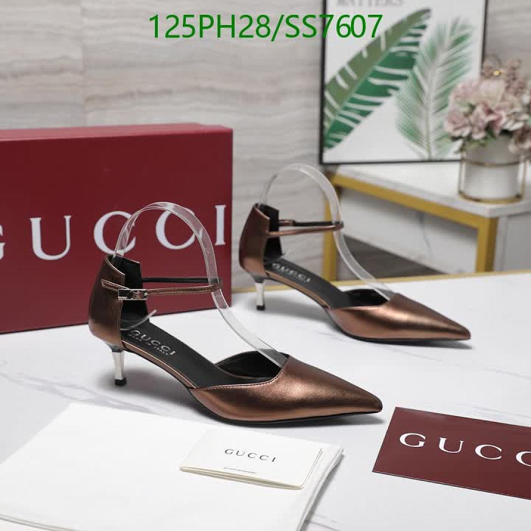 Gucci-Women Shoes Code: SS7607 $: 125USD