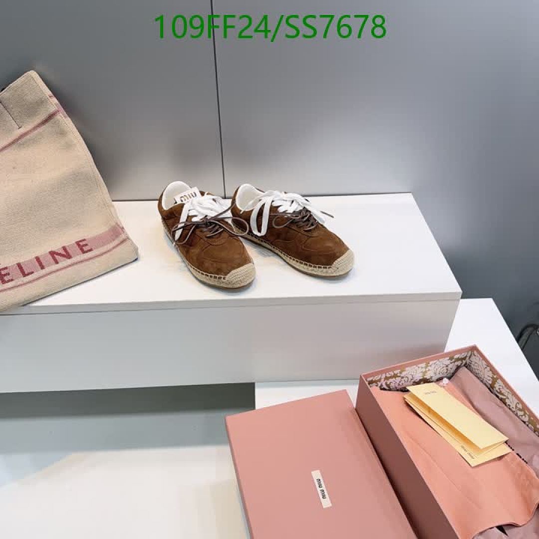Miu Miu-Women Shoes Code: SS7678 $: 109USD