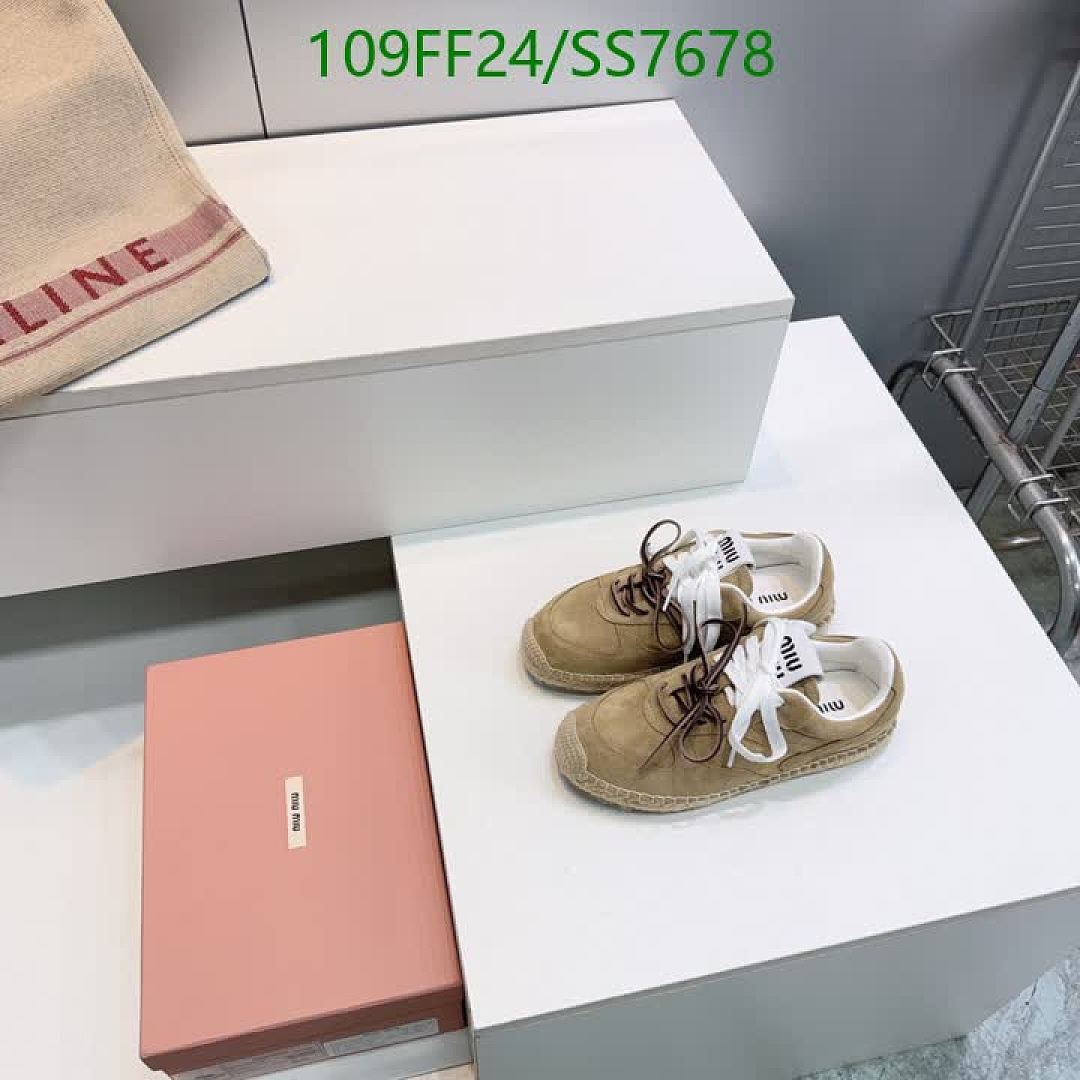 Miu Miu-Women Shoes Code: SS7678 $: 109USD