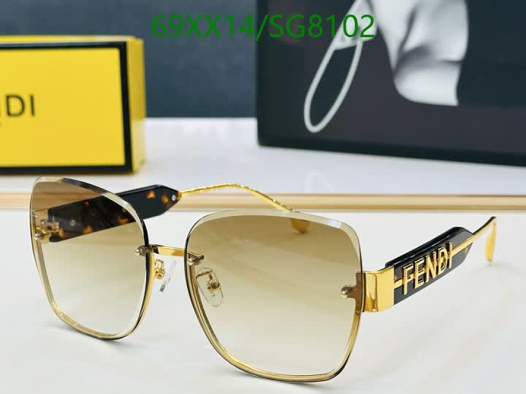 Fendi-Glasses Code: SG8102 $: 69USD