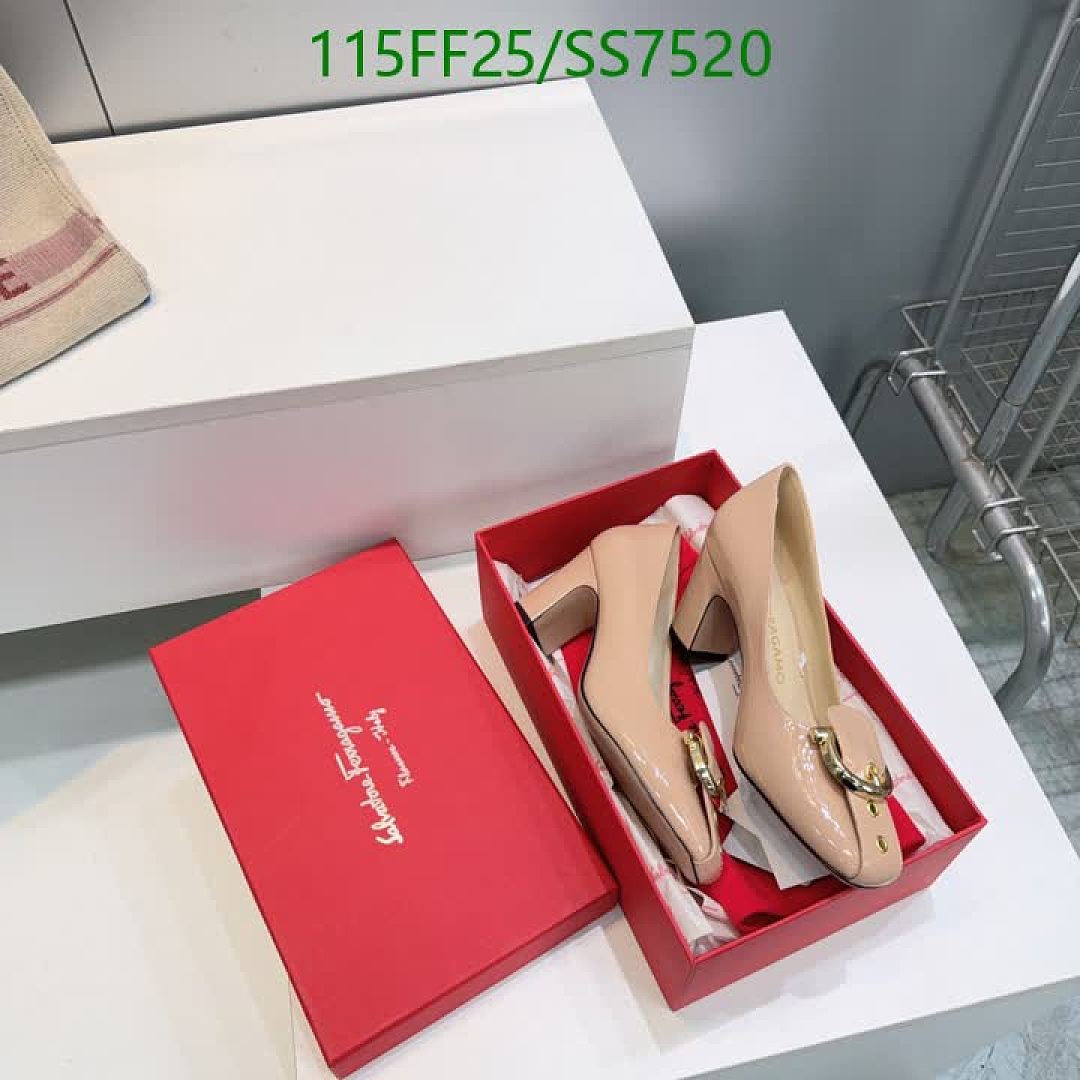 Ferragamo-Women Shoes Code: SS7520 $: 115USD