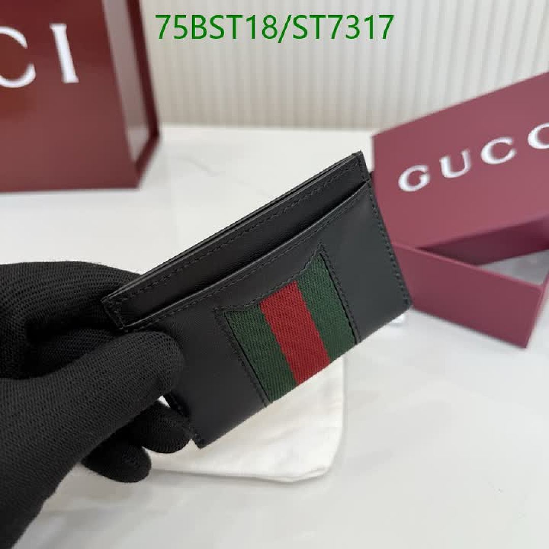 Gucci-Wallet Mirror Quality Code: ST7317 $: 75USD