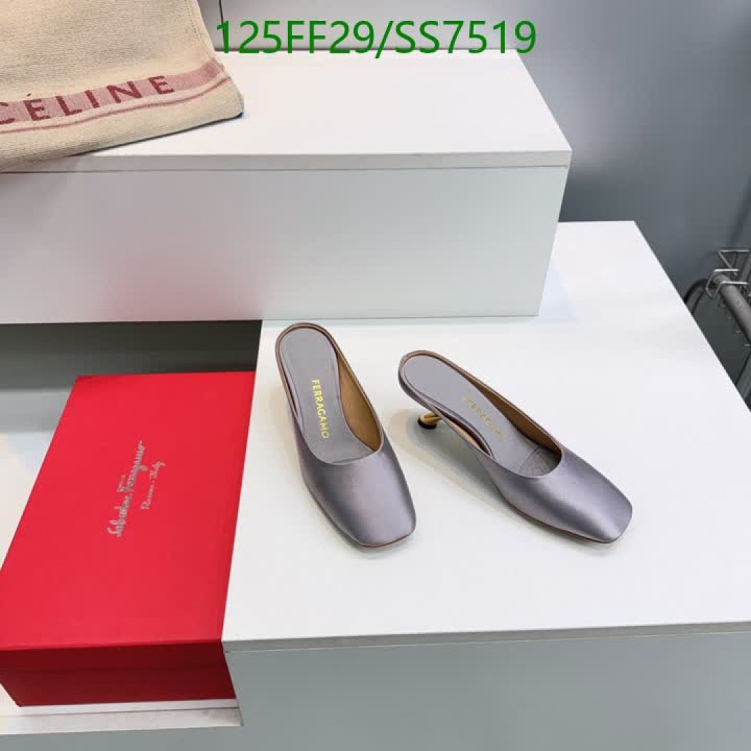Ferragamo-Women Shoes Code: SS7519 $: 125USD