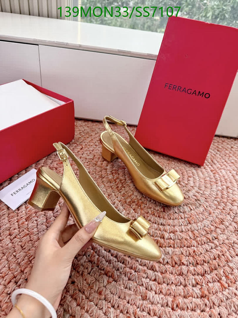 Ferragamo-Women Shoes Code: SS7107 $: 139USD